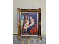 Μοναδικός αντίκα πίνακας ζωγραφικής, αυθεντικός, ελαιογραφία