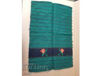 Authentic woven wool apron, folk costume, UNUSED