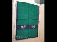 Αυθεντική υφαντή μάλλινη ποδιά, φορεσιά, ΑΧΡΗΣΙΜΟΠΟΙΗΤΗ