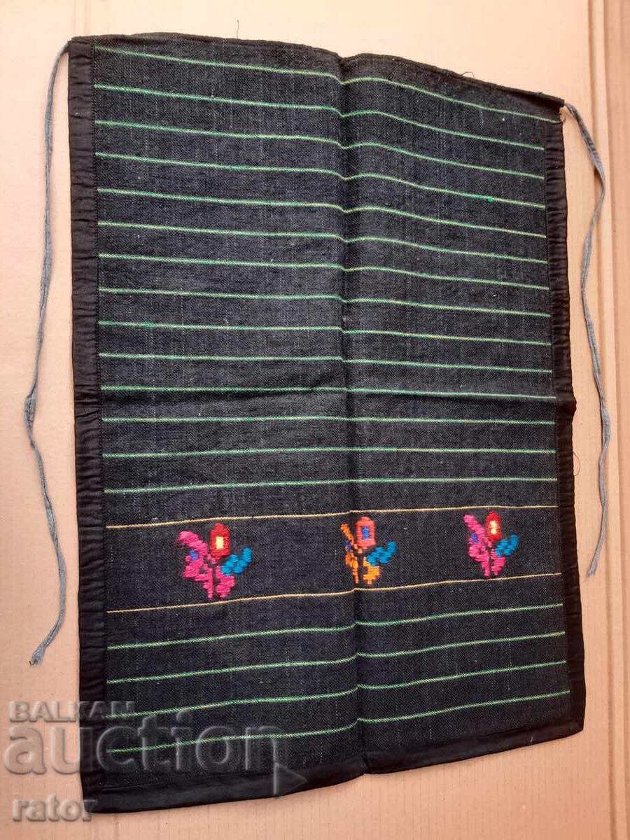 Αυθεντική υφαντή μάλλινη ποδιά, φορεσιά, ΑΧΡΗΣΙΜΟΠΟΙΗΤΗ