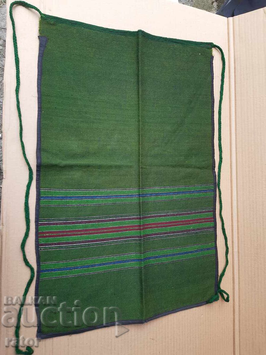 Autentică, țesută, din lână, șorț, costum popular, NEFOLOSITĂ