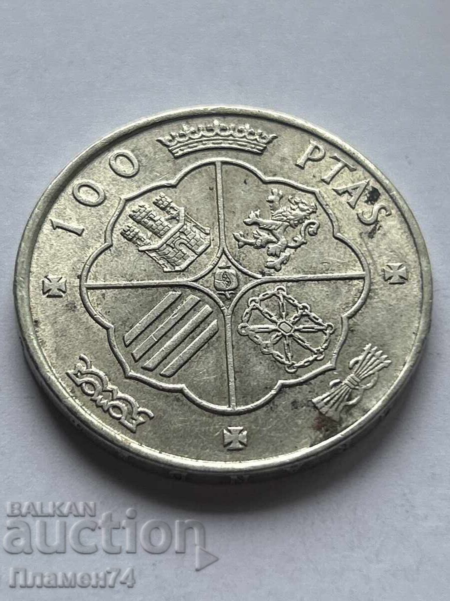 100 πεσέτες 1966 Ισπανία με τιμή 41.00 BGN | € 20.96