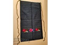 Authentic woven wool apron, folk costume, UNUSED