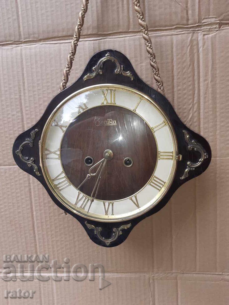 Old German wall clock ZENTRA, ZENTRA, working with price 55.00 BGN | € 28.12 Old German wall clock ZENTRA, ZENTRA, working with price 55.00 BGN | € 28.12