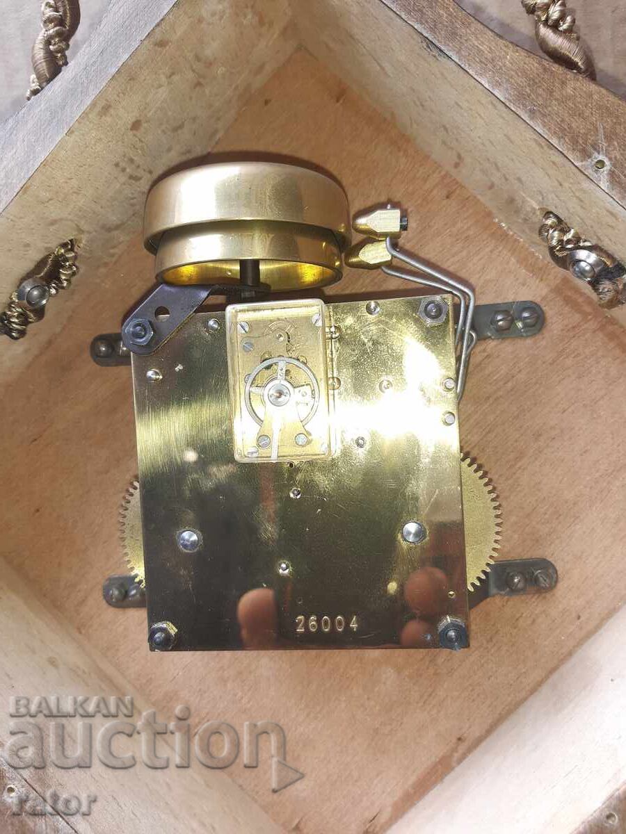 Old German wall clock ZENTRA, ZENTRA, working - 7 Old German wall clock ZENTRA, ZENTRA, working - 7