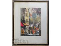 Ivan Dodov Beautiful Watercolor 1993