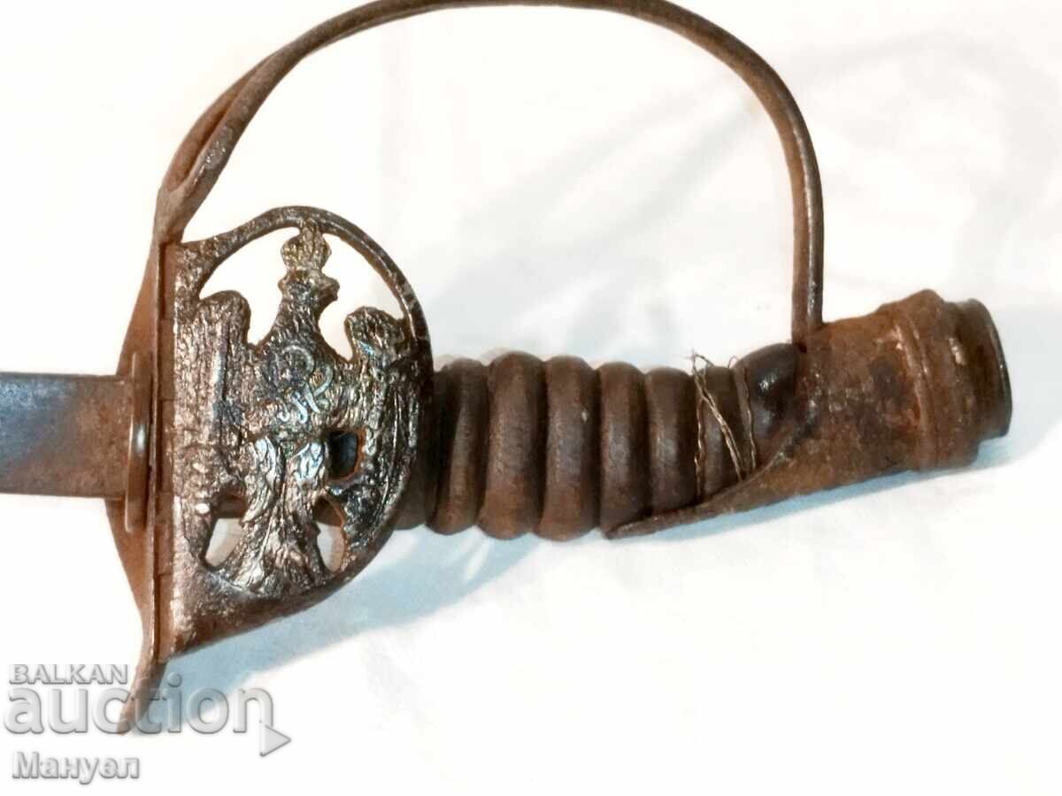 Imperiul German, Prusia, sabie de copil model 1889, rară cu preț 975.00 BGN | € 498.51