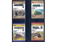 Τουβαλού/Νουκουλαελάε/1985 - Λοκομοτίβες 3 Leaders of the World MNH