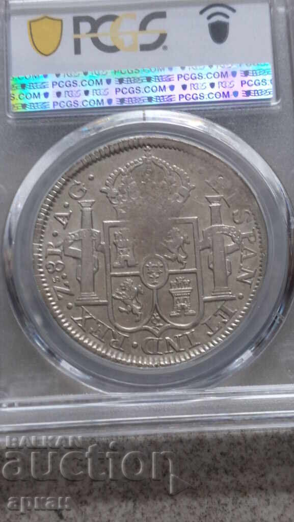 8 ρεάλια 1819 -Zacatecas XF 45 - 7