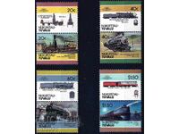 Tuvalu/Nukufetau/1985 - Locomotives 2 Leaders of the World MNH