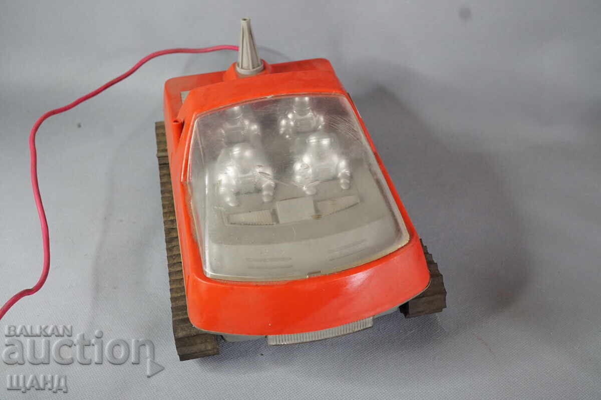 Παράδοση Παλιό Ρωσικό Πλαστικό Παιχνίδι Μοντέλο Σεληνοχόδου Διάστημα