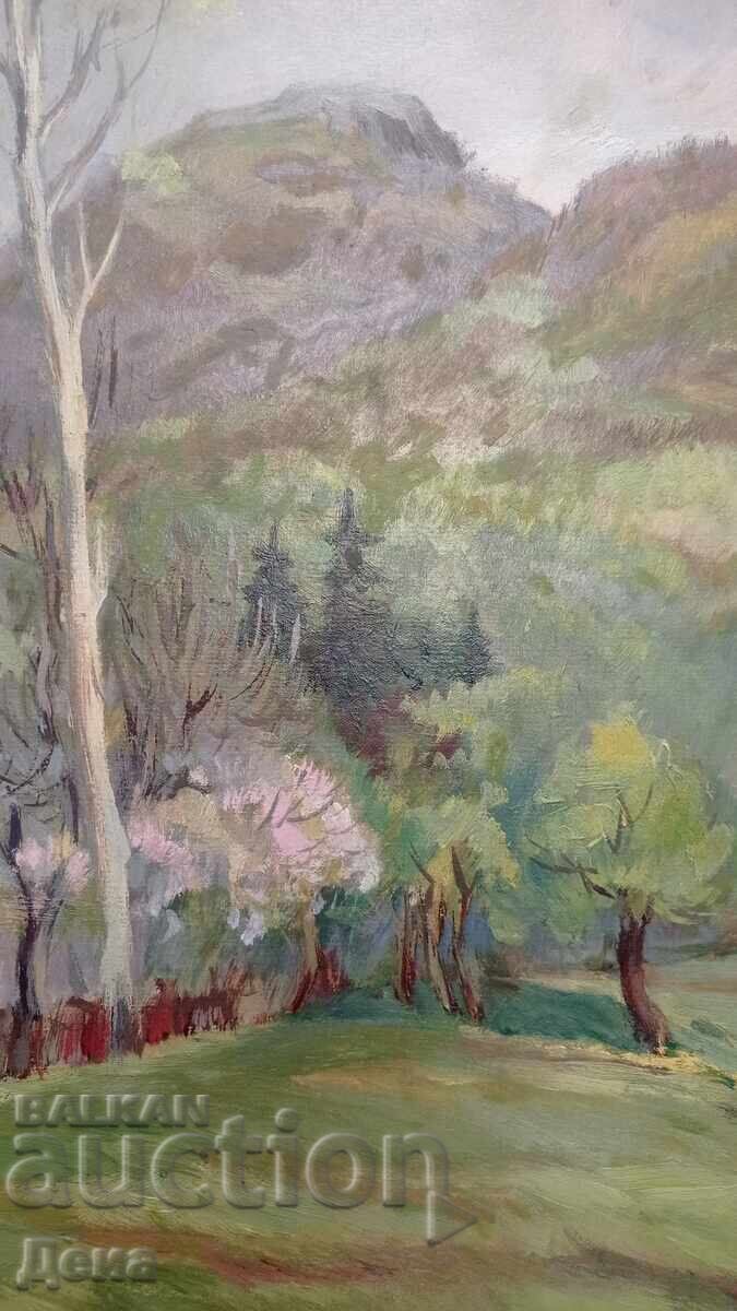 Иван Йорданов майсторска картина 1957г. - 5