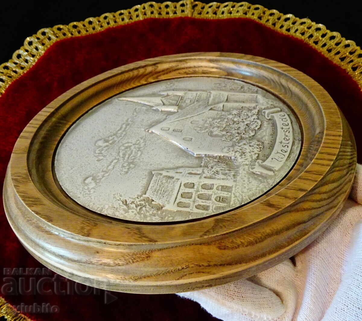 Panou din tablă, tablou în relief al bisericii Sf. Petru - 7