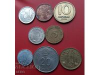 Mixed lot of 8 coins