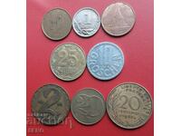 Mixed lot of 8 coins