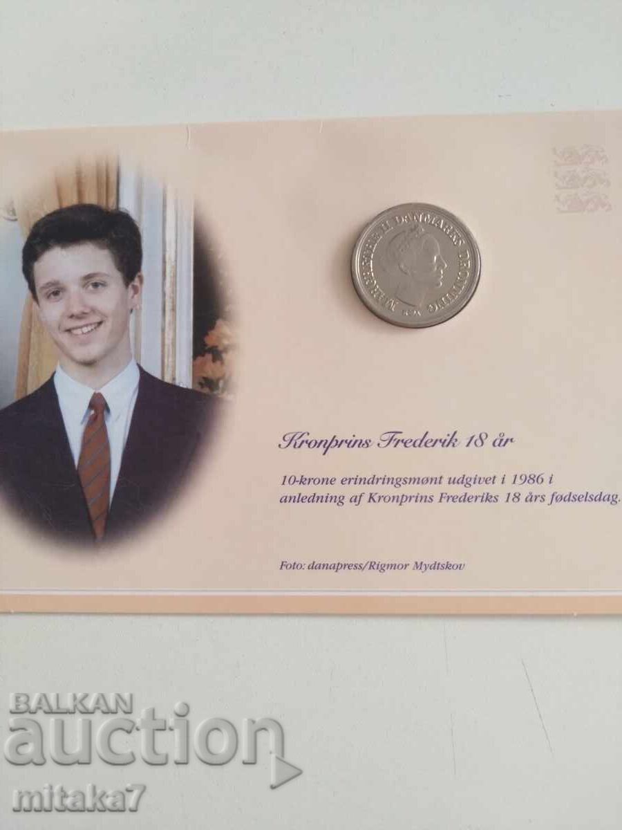10 kroner 1986, Denmark 10 kroner 1986, Denmark