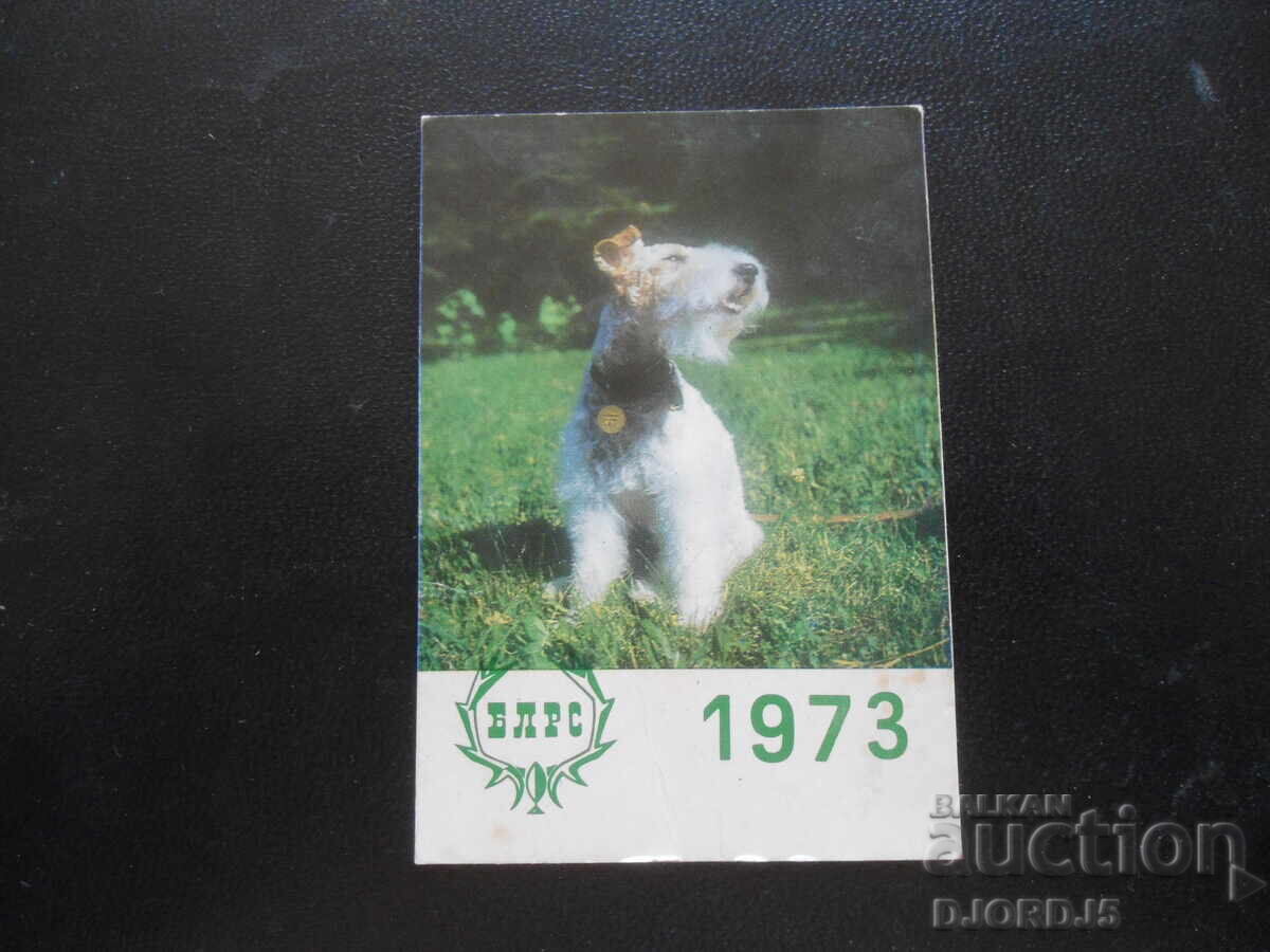 Old calendar, 1973