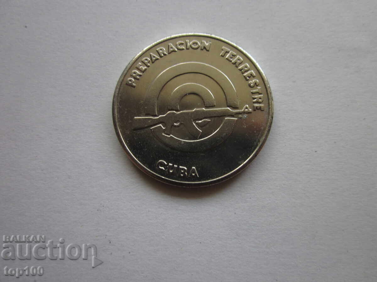 Auction  CUBAN MEDAL PLAQUE BZC !!!