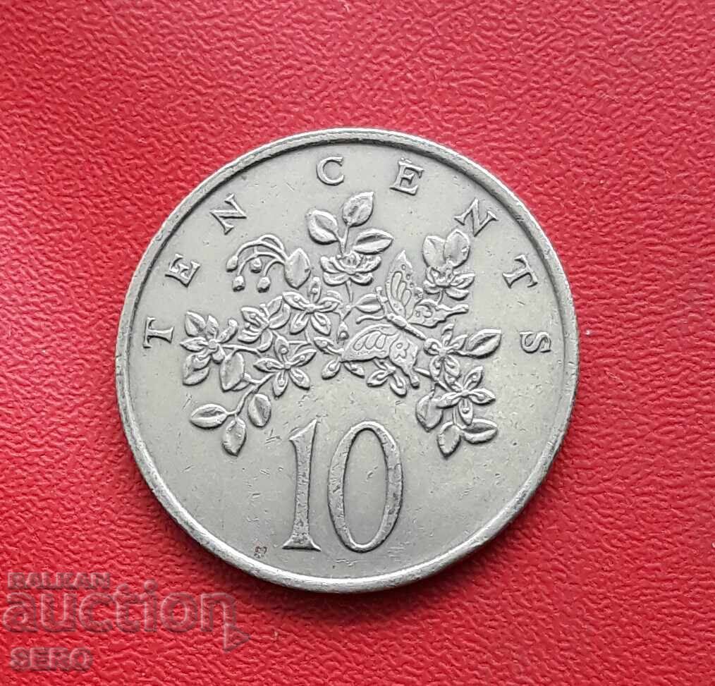 Jamaica Island - 10 Cents 1972 Jamaica Island - 10 Cents 1972