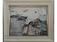 Peisaj de Stoili Mirchev Iarnă 2022 tablou modern frumos ulei