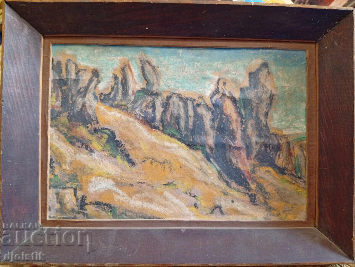 Old painting. Painting