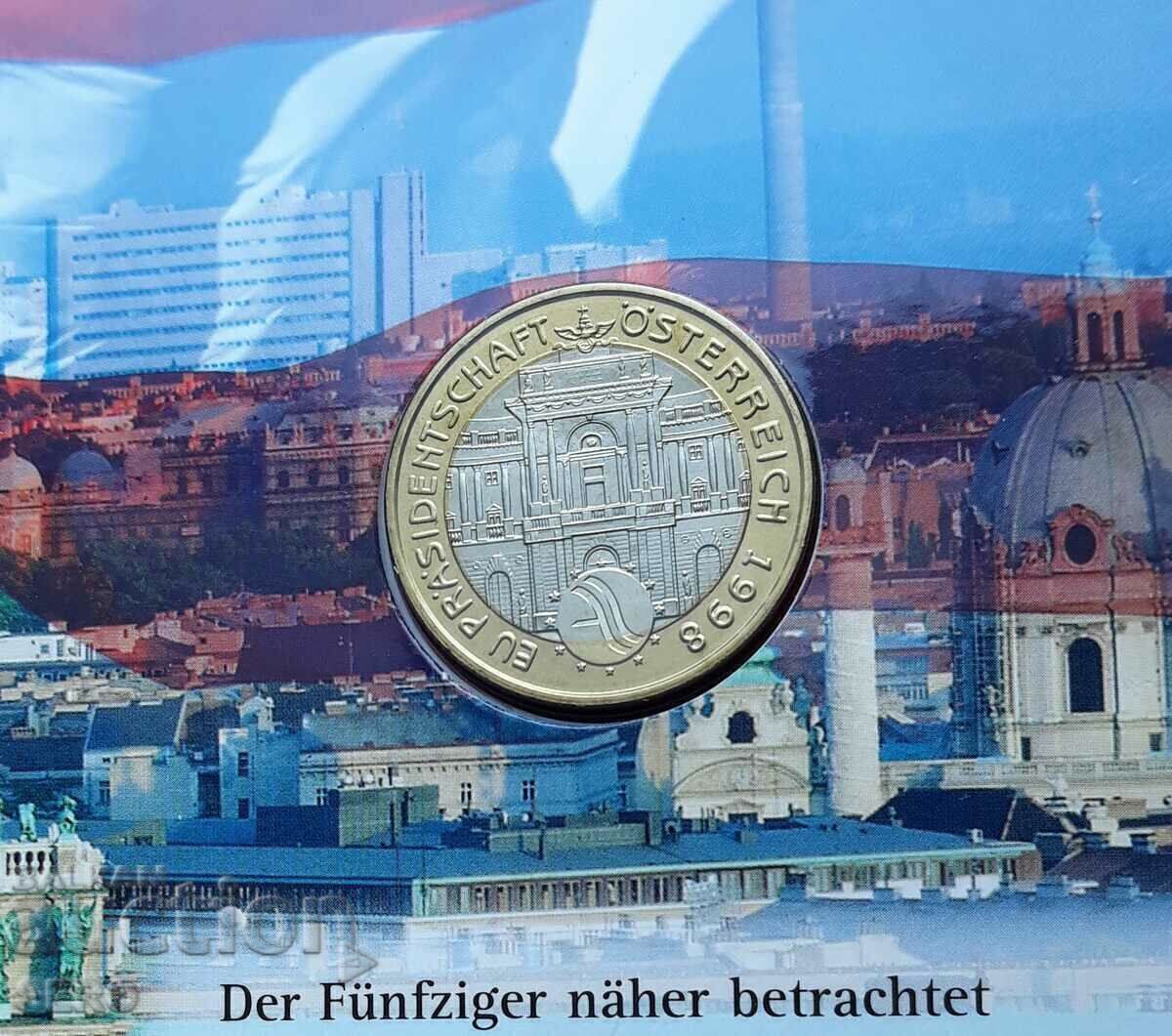 Аукцион Австрия-50 шилинга 1998-президентството