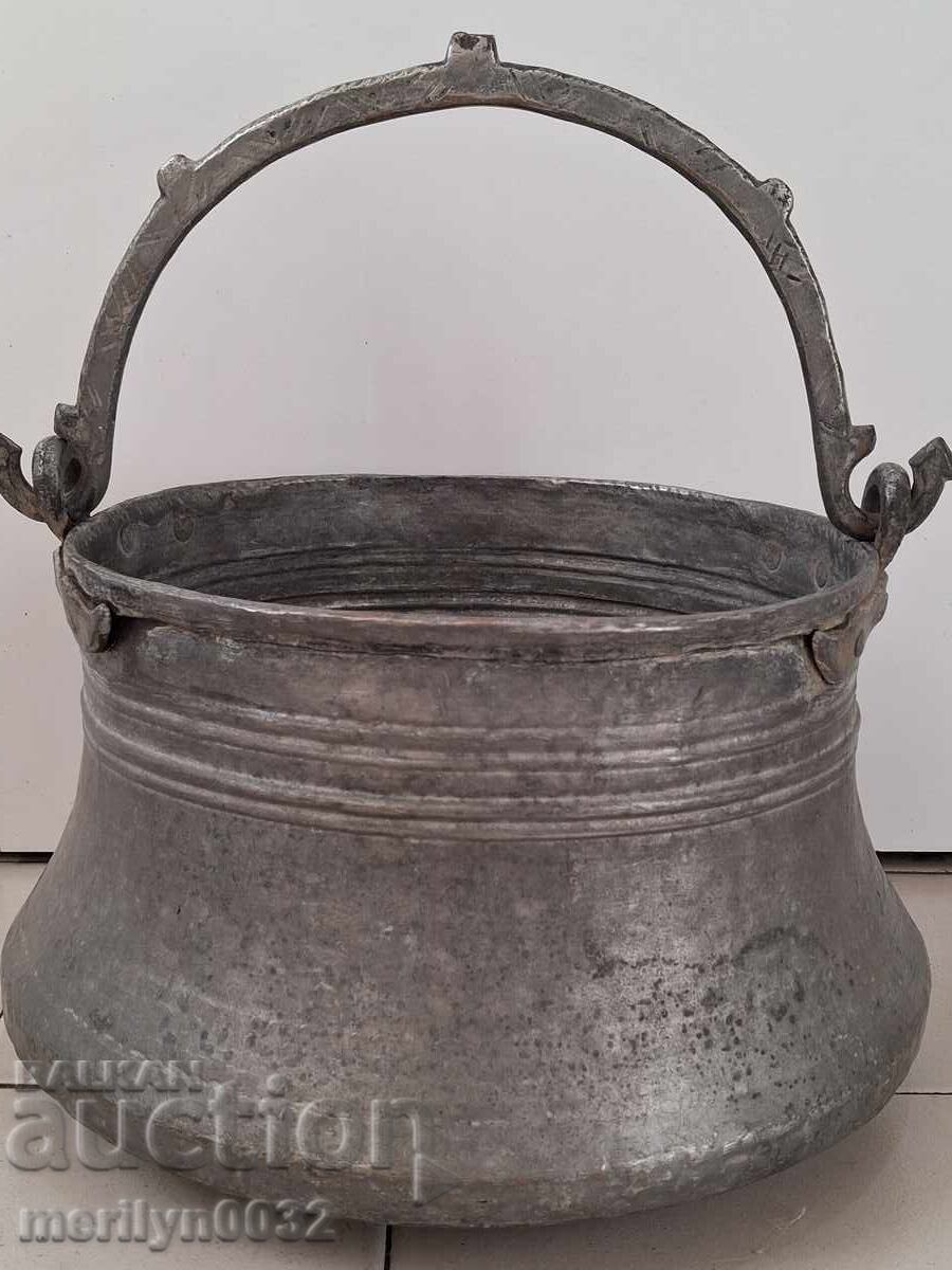 Cazan conservat, cupru, încălzitor de apă, vas din cupru