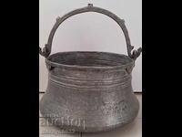 Калайдисан котел, бакър, водник, медник меден съд