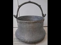 Калайдисан котел, бакър, водник, медник меден съд