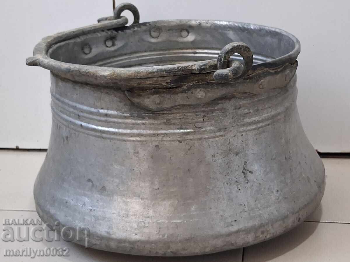 Cazan conservat, cupru, încălzitor de apă, vas din cupru - 6