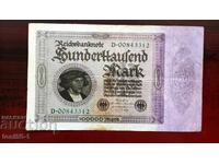 Γερμανία 100000 μάρκα 1923