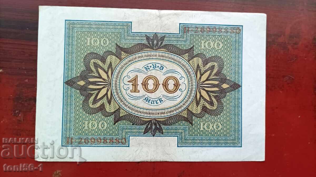 Germany 100 Marks 1920 with price 6.00 BGN | € 3.07