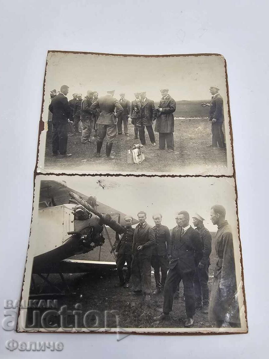 Dva br. Tsarski fotografii na pilot - Boris III
