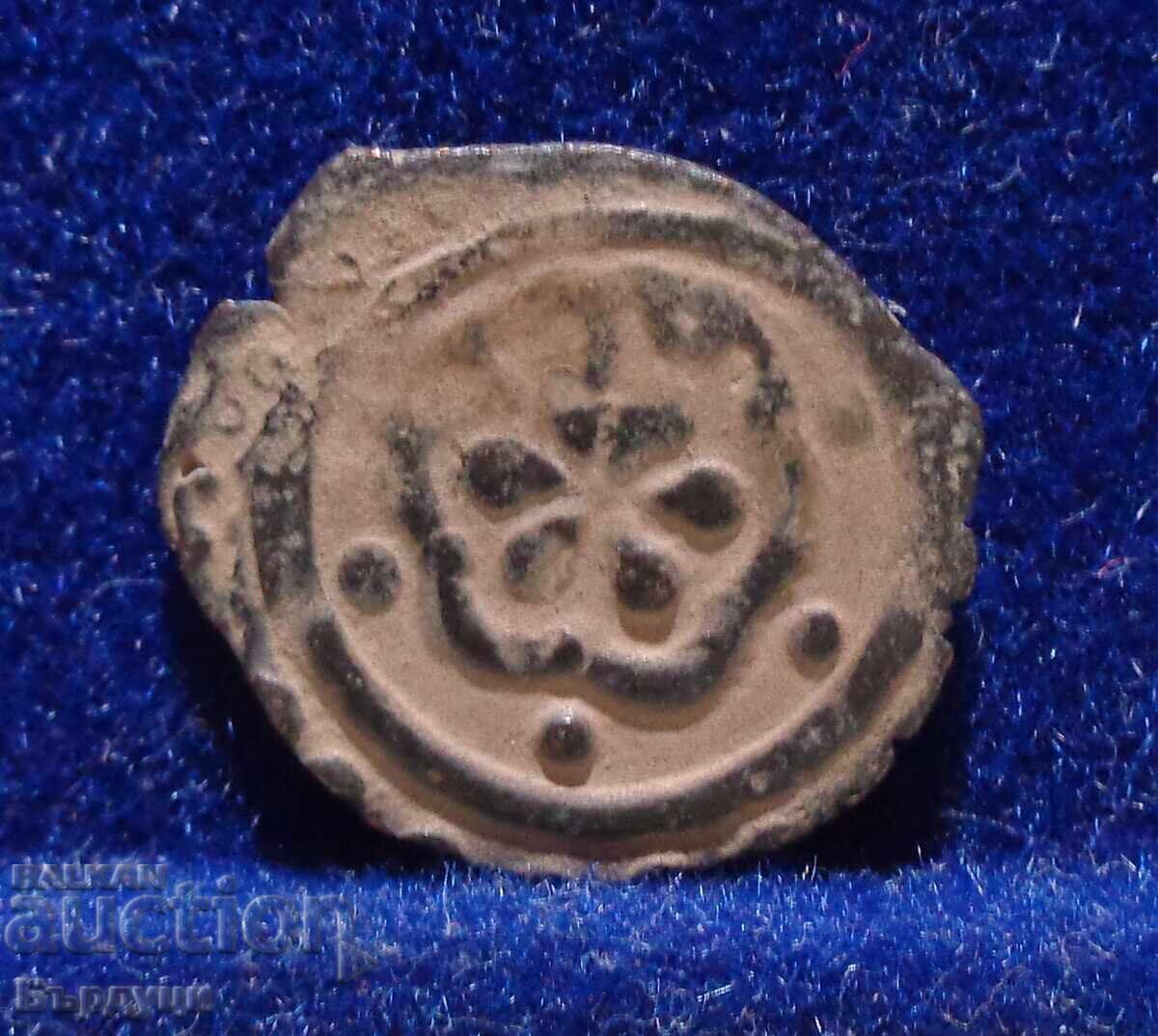 Mamluk Sultanate Arab Copper Coin Fals Manger