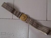 Centură de paradă ofițerească, șal cu blazon