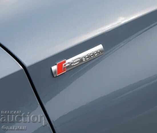New "RS Edition" emblems for AUDI - 90 mm / 16 mm - 7