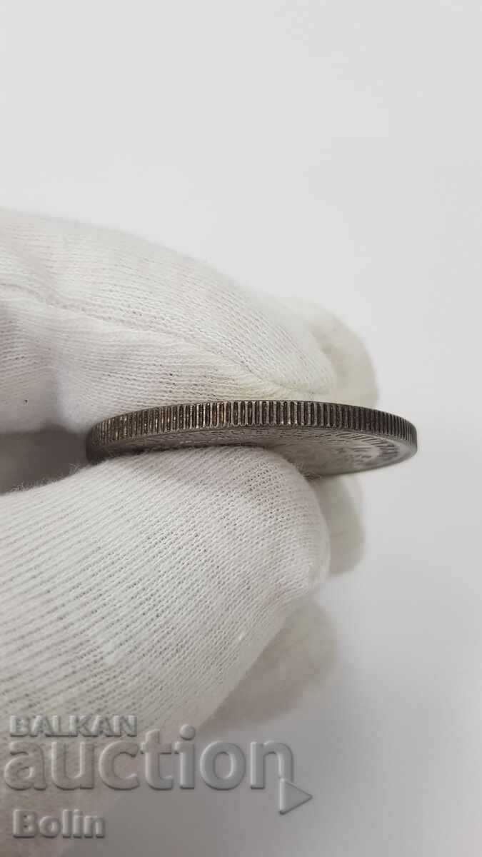 Auction  Very rare silver coin 5 Francs Switzerland 1872