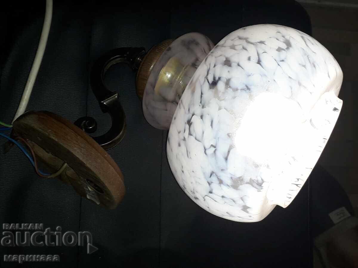 Vintage φωτιστικό τοίχου. Σουηδία με τιμή 14.00 BGN | € 7.16