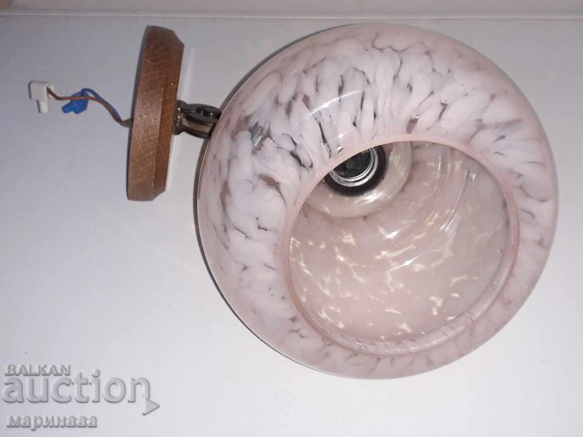 Vintage φωτιστικό τοίχου. Σουηδία - 6