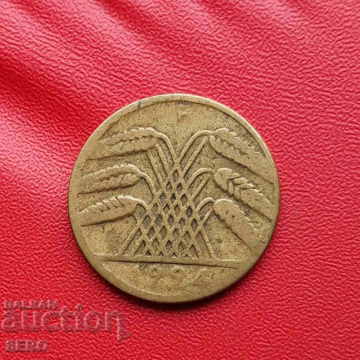 Germany-10 Pfennig 1924 F-Stuttgart with price 0.30 BGN | € 0.15 Germany-10 Pfennig 1924 F-Stuttgart with price 0.30 BGN | € 0.15