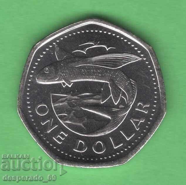 (¯`'•.¸ 1 dolar 2022 BARBADOS UNC ¸.•'´¯) (¯`'•.¸ 1 dolar 2022 BARBADOS UNC ¸.•'´¯)
