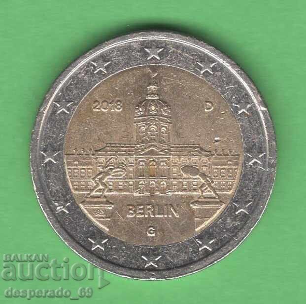 (¯`'•.¸ 2 ευρώ 2018 Γ ΓΕΡΜΑΝΙΑ ¸.•'´¯)