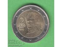 (¯`'•.¸   2 евро 2017 АВСТРИЯ UNC-  ¸.•'´¯)