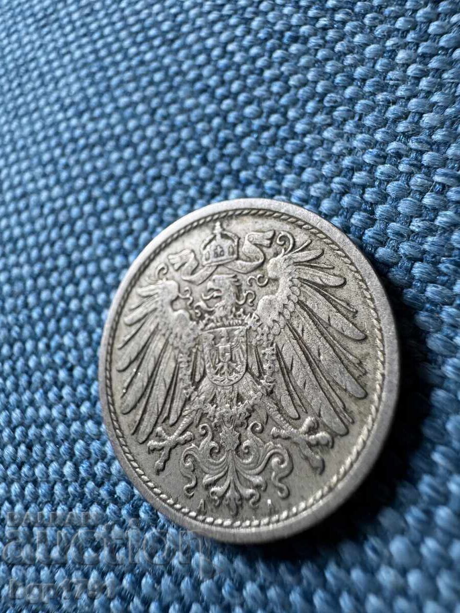 Delivery of 3 x 10 Reichspfennig 1905-1908 Germany