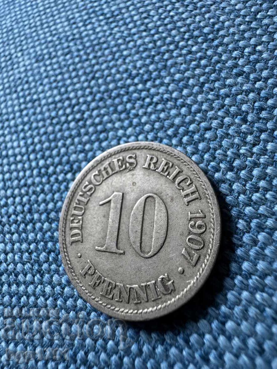 3 x 10 Reichspfennig 1905-1908 Germany - 6