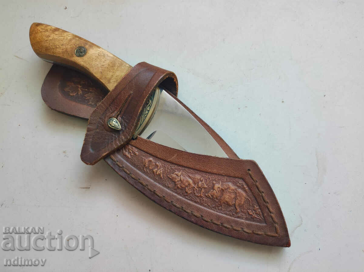 Auction Excellent Bulgarian EGO hunting knife Auction Excellent Bulgarian EGO hunting knife