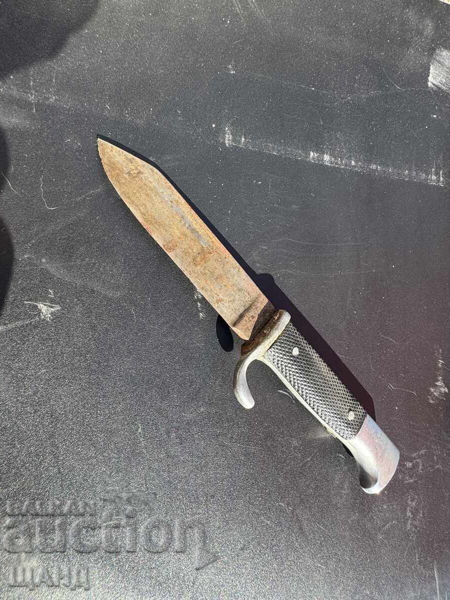 Licitație Cuțit briceag vechi cu teacă