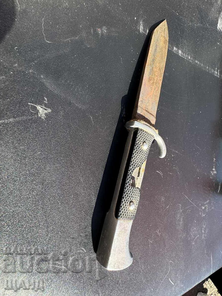 Livrarea Cuțit briceag vechi cu teacă