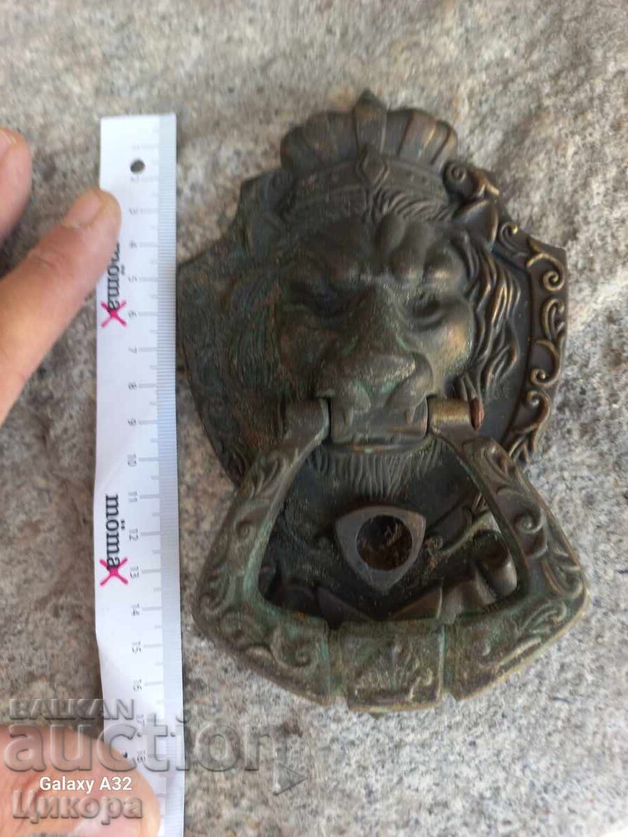 Κλειδαριά πόρτας πόρτας λιοντάρι κορώνα - 6