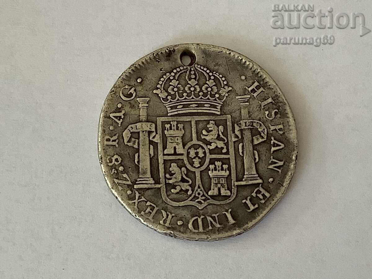 Μεξικό 8 ρεάλια 1820 g. Z Zacatecas - Ασήμι 0.903